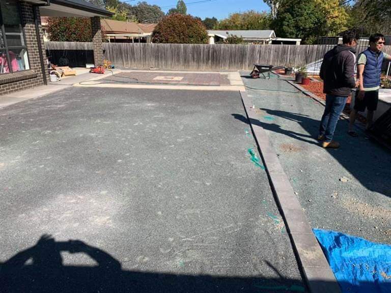Garden makeover — ACT House & Landscaping job in Calwell