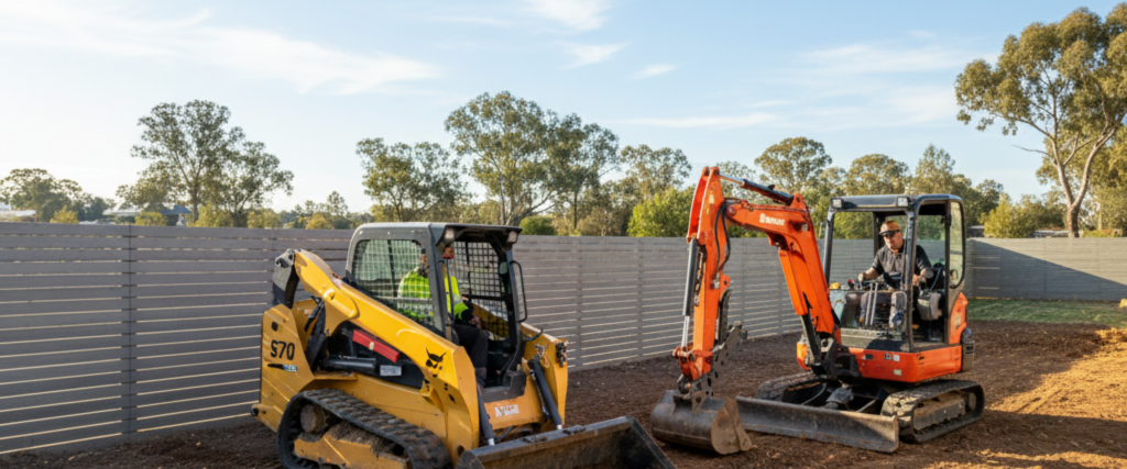 Affordable Bobcat & Mini Digger Hire in Canberra ACT