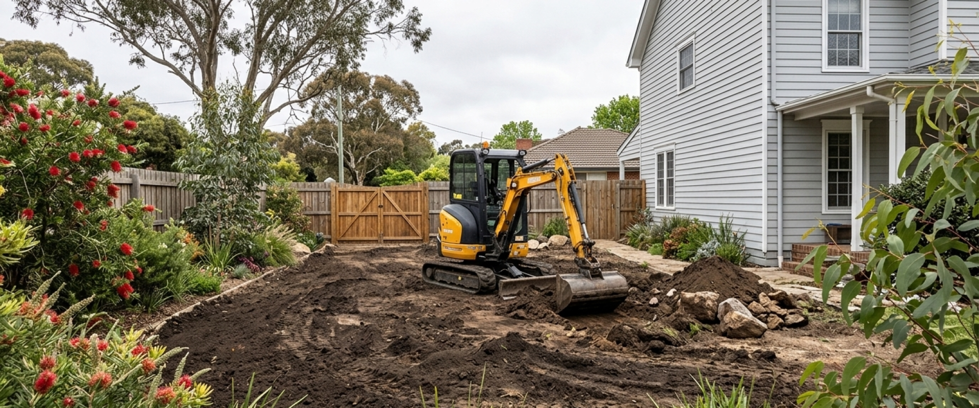 Backyard Excavation in Calwell: What to Expect